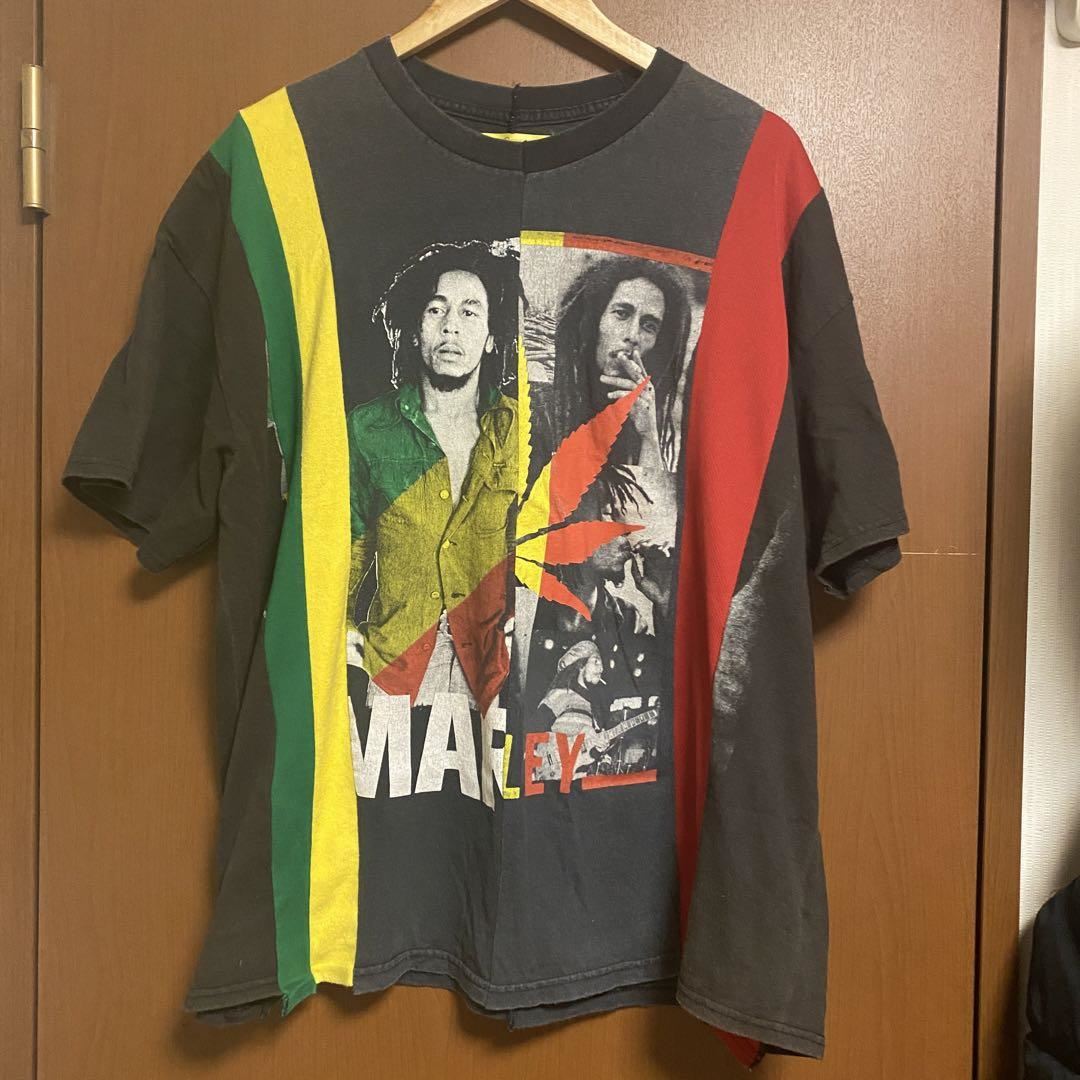 売れ筋ランキングも Bob Marley リペア Tシャツ Tシャツ/カットソー ...