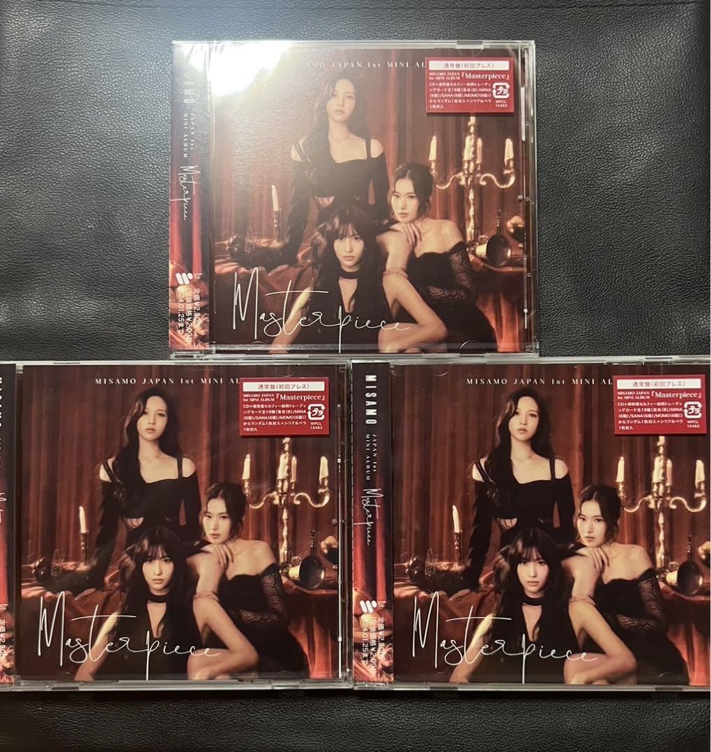 未開封 MISAMO Masterpiece CD 初回プレス 通常盤 3枚 ⑦
