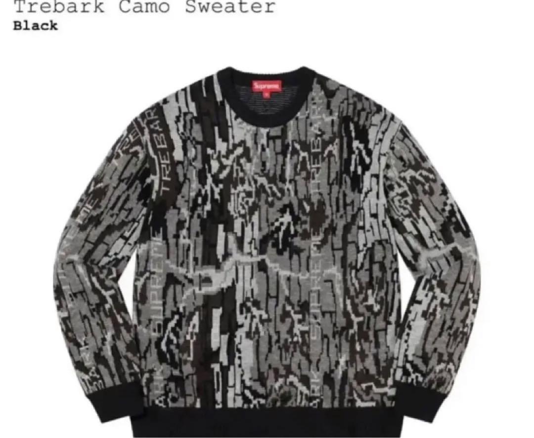 supreme Trebark Camo Sweater stussy