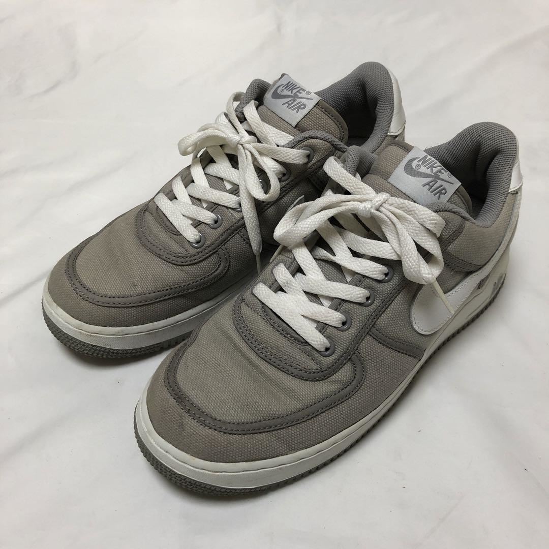 AIR FORCE 1 CANVAS 306349-011 キャンバス グレー