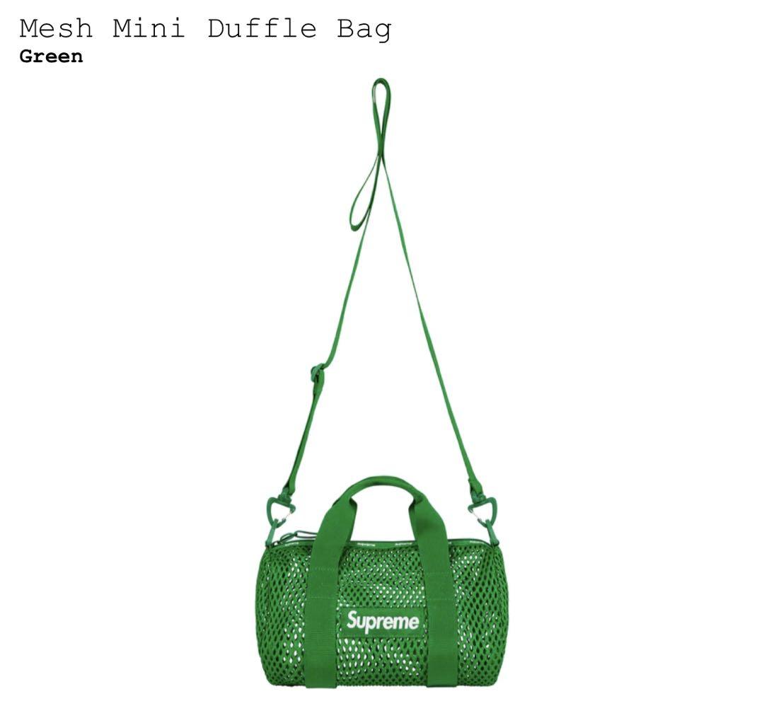 送料関税無料】 Supreme Mini Mesh Bag Mini White Duffle Bag Supreme ...